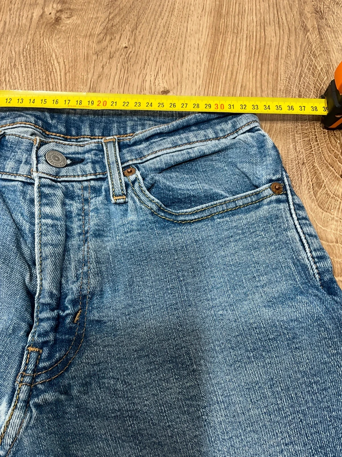 Jean Levi's Coupe Slim Homme W29 L30 Vintage Bleu Délavé Lvh 250 – photo 15